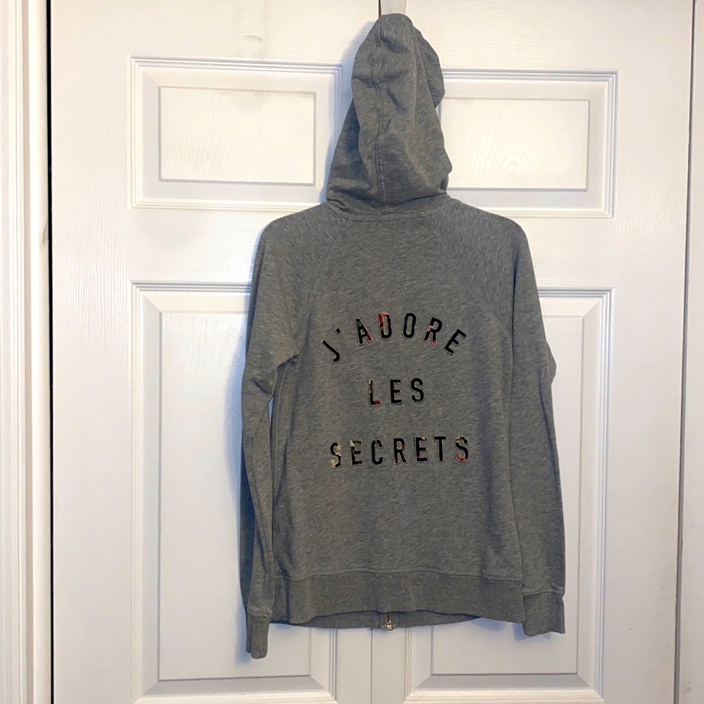 Women’s size XS Victoria’s Secret full zip hoodie!